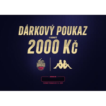 Dárková poukázka Basket - 2000