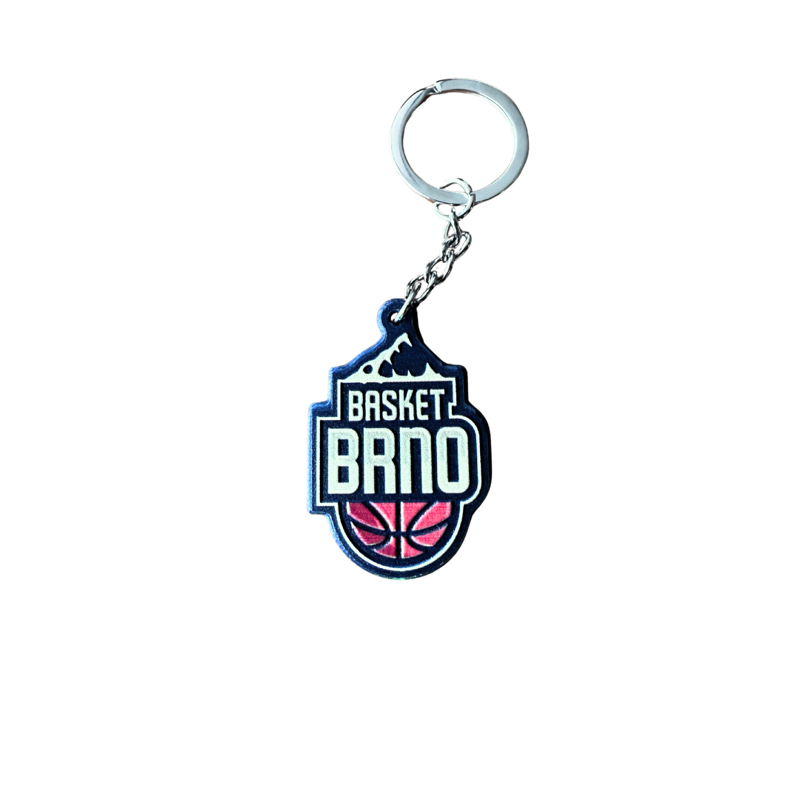 Přívěšek pryskyřicový jednostranný Basket Brno