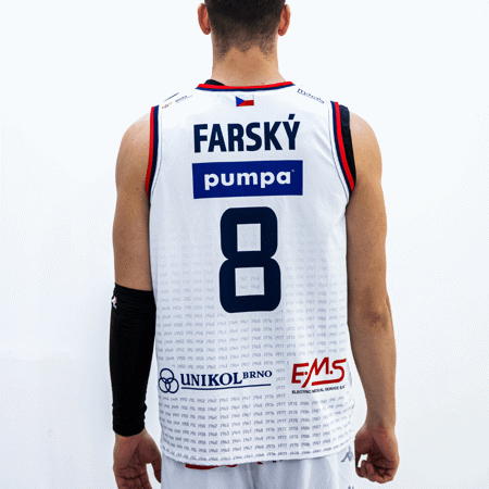 Fan dres Basket Brno 25-26 Farský