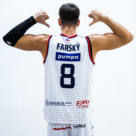 Fan dres Basket Brno 25-26 Farský